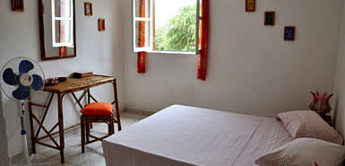 <p>liebevoll gestaltete Gästezimmer</p>