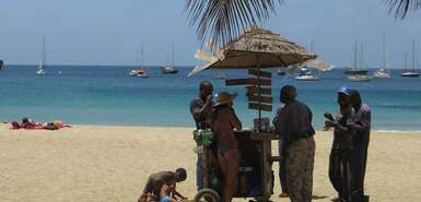 Am Strand von Tarrafal