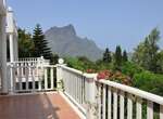 Kapverdische Insel Santiago - Quinta Montanha - Blick zum Pico Antonia