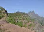 Kapverdische Insel Santiago : Highlights : Blick zum Monte Txota und Pico Antonia
