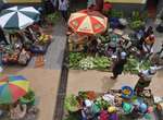 Kapverdische Insel Santiago Markt in Assomada