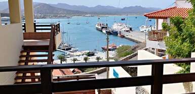 Residencial MiMaGui - Mindelo Blick vom Balkon