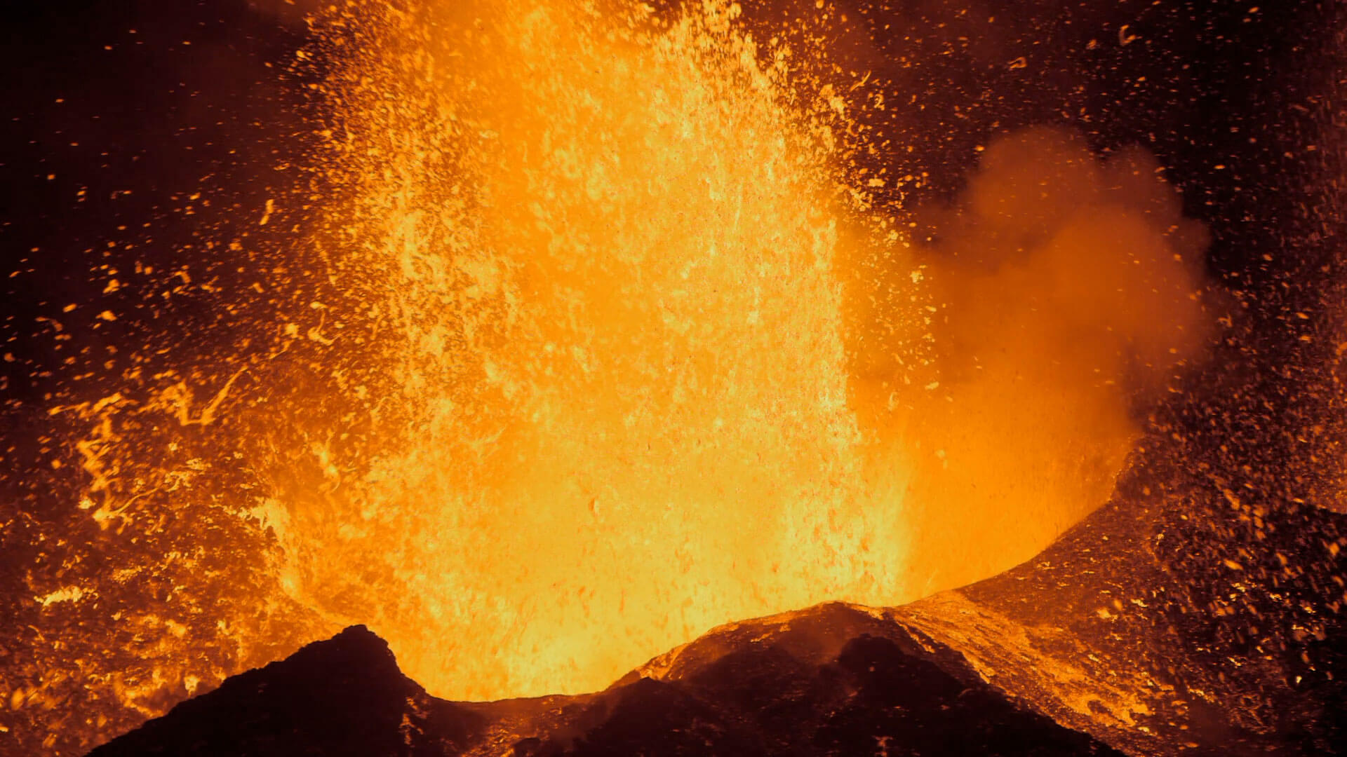 Fogo- Ausbruch Pico de Fogo 2014